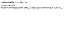 Tablet Screenshot of blackberry.lexi.com